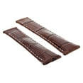 thumbnail image 2 of 20MM LEATHER WATCH STRAP BAND FOR ROLEX DAYTONA 16518 116519 BROWN WS LONG, 2 of 2