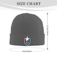 thumbnail image 2 of North Carolina Fc Knitted Winter Beanie Warm Acrylic Hat, 2 of 6