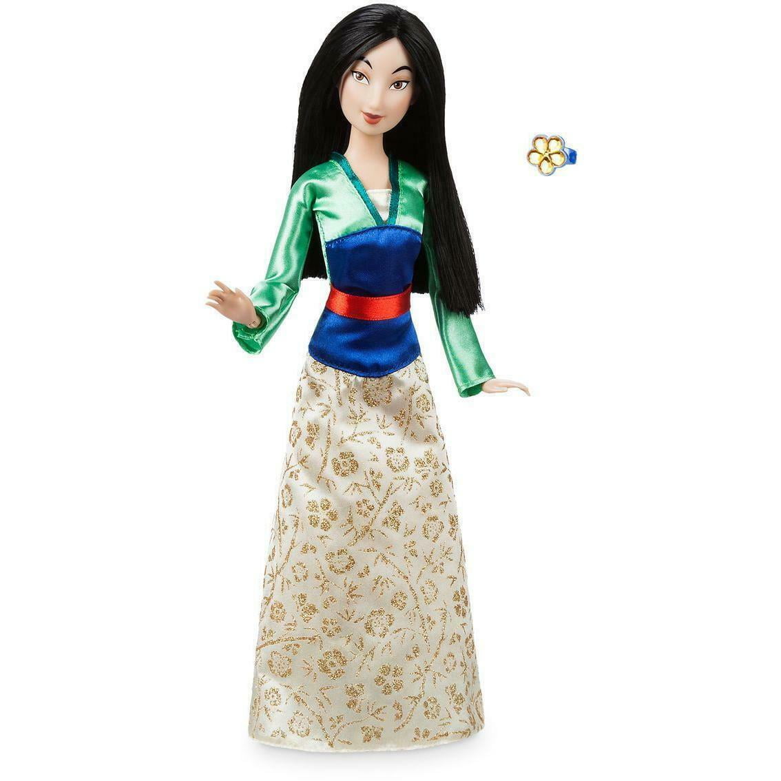 Store Mulan Princess Fully Poseable Doll with Ring 11 1/2" H - Walmart.com