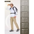 thumbnail image 7 of BALEAF Men's Hiking Cargo Pants Quick Dry Water Resistant with Zip Pockets Lightweight UPF 50+ for work Beige Size XL, 7 of 7
