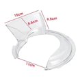 thumbnail image 2 of For 4.5-5QT Tilt Head Stand Mixer Pastry Beater & Secure Fit Pouring Shield Attachment Stainless Flat Beater, 2 of 5