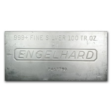 Engelhard 100 Oz Silver Bar 100 Oz Silver Bar Engelhard