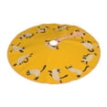 thumbnail image 2 of Kll Cats Yoga Christmas Tree Skirt 48",Party Decorations Farmhouse For Christmas Decorations Holiday Party, 2 of 8