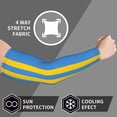 thumbnail image 6 of Aruba Flag Arm Sleeves For Men And Women Compression Sun Protection Tattoo Cover Up Baseball Basketball Running, 6 of 6