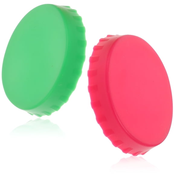 ACDANC 2026 New 2Pcs Soda Beverage Can Lid Cover Protector Silicone Beverage Can Covers Stopper for Home, Outdoor Activities, Picnics, Travel, Parties.