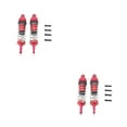 thumbnail image 3 of Youkk 2Pcs Shock Absorbers Model Crawler Vehicle Damper Set Parts Accessories Replacement for WLtoys 124018 124016 124017 Red 2Set, 3 of 6