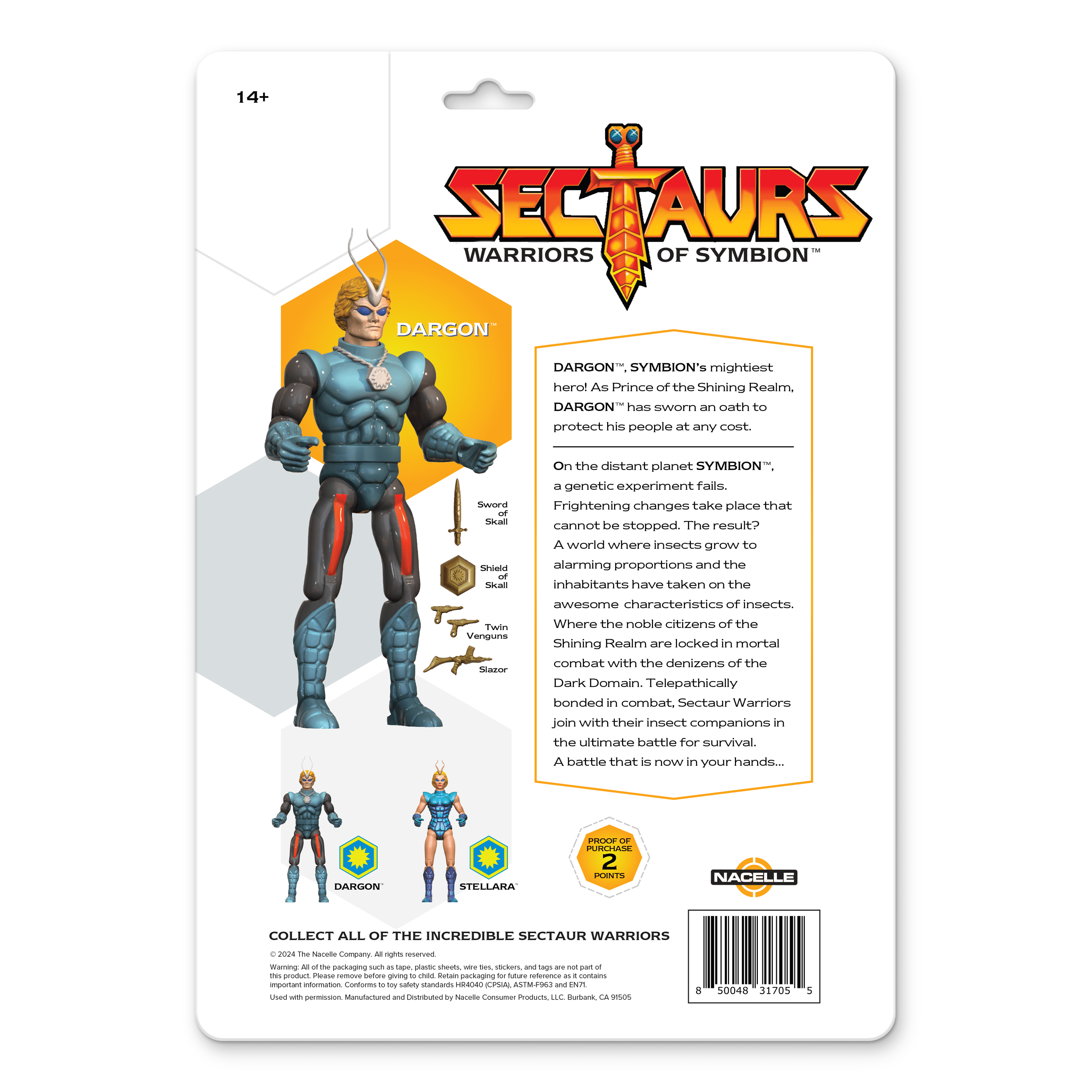 Sectaurs - Dargon Action Figure