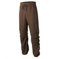 thumbnail image 3 of LEEy-World Cargo Pants for Men Men's Gym Jogger Pants Casual Workout Track Pants Running SweatPants with Zipper Pockets Brown,3XL, 3 of 5
