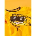 thumbnail image 6 of Girls Garfield X Justice Collab Baby Tee, Sizes XS - XLP, 6 of 9