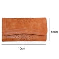 thumbnail image 2 of Cartera retro de tres pliegues con ranuras para tarjetas, billetera para estudiantes, tipo clip: estilo 2;, 2 of 6