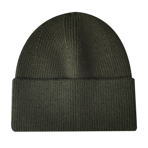 IUJSOY Beanie Winter Knitted Skull Soft Warm Hat for Men Women Slouchy Ski Watch Cap Green