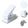 thumbnail image 6 of GUOOL Mini Hole Puncher Office Supplies Compact Reusable Stationery Accessory Adults Paper Punch Paper Punching for Paper Scrapbook White, 6 of 9