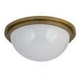 thumbnail image 7 of Meyda Tiffany 171108 Commerce 4 Light 25" Wide Flush Mount Bowl Ceiling Fixture - Buttered, 7 of 7