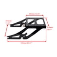 thumbnail image 2 of Black Two Up Luggage Trunk Mount Rack For Softail Low Rider / Sport Glide 18-25, 2 of 8