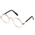 thumbnail image 7 of JWQFBC 1/6 Scale Doll Round Eyeglasses Sunglasses for Dolls Charms Fashion Accessory - Clear, as described, 7 of 7
