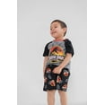thumbnail image 2 of Jurassic World Jurassic Park Toddler Boys T-Shirt and French Terry Shorts Outfit Set Toddler to Big Kid, 2 of 5