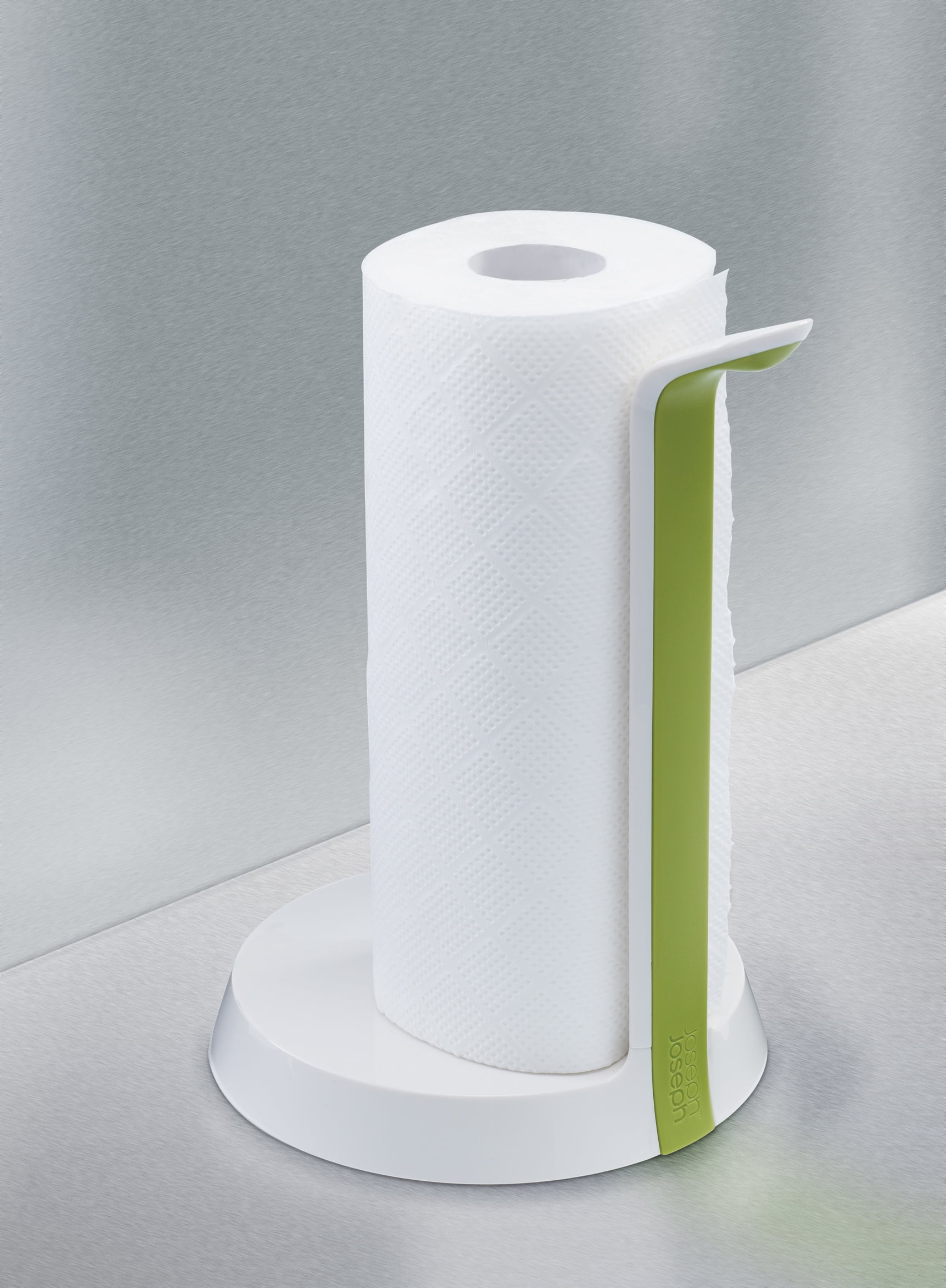 White Kitchen Roll Holder Paper Towel Holder For Kitchen - Temu
