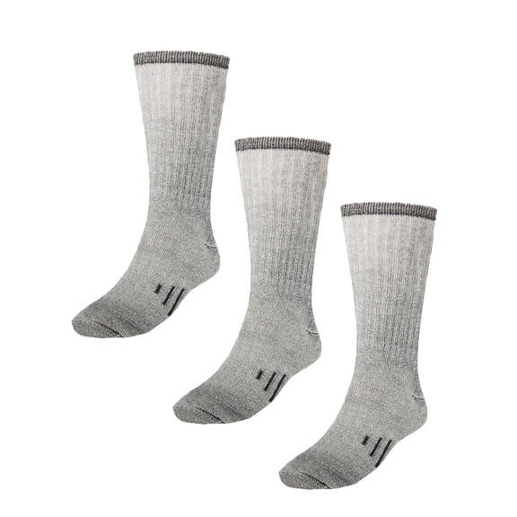 DG Hill Thermal Mid-Calf 80% Merino Wool Socks for Men, 3 Pairs