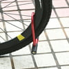 Bike Lock Anti-thief Bicycle Cycling Steel U-lock Security with 2 Keys,red