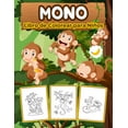 thumbnail image 1 of Monos Libro de Colorear para Niños : Gran Libro de Monos para Niñas y Niños. Regalos de monos perfectos para niños pequeños y niños que les encanta jugar y disfrutar con monos lindos (Paperback), 1 of 1
