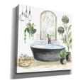 thumbnail image 2 of Epic Graffiti 'Black Bathtub II' by Silvia Vassileva, Canvas Wall Art, 26"x26", 2 of 2