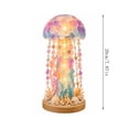 thumbnail image 5 of Sea Glass Jellyfish DIY Kit With LED Lights 3D Tabletop Art Ornament for Coastal Home Decor, 5 of 6