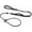 Black, variant on Slip Lead Dog Leash with Padded Handles | Lightweight Dog Training Leash with 360°Swivel Anti-Tangle | Heavy-Duty Lead and Collar for Large Medium and Small, No-Pull Walking (Pink, 5.5FT)