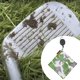 thumbnail image 2 of Toalla de Golf de doble cara con hebilla, limpiador de pelotas de Golf, paño de limpieza de cabeza de Club, paño de camuflaje para fregar, gimnasio, Fitness, deportes de Golf Verde Sharpla Toallas de golf, 2 of 8