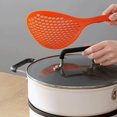 thumbnail image 3 of TINKER Kitchen Large Colander Scoop  French Fries Noodle Spaghetti Spoon  Nylon Drain Strainer  Environmentally  Solid Color  Kitchen Tools For Cooking  Baking, 3 of 3
