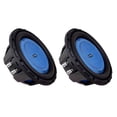thumbnail image 1 of Hifonics 2 Pack ELITE 8” Shallow Subwoofer, Dual Voice Coil Audio Speaker, 500W, 1 of 12