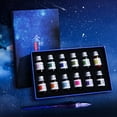 thumbnail image 2 of XISAOK 12 Colors Calligraphy Pen Ink 12 Constellation Ink Gold Powder Glass Dip Pen Inks Fountain Pen Writing Signature Artistic Ink with Gift Box, 2 of 14