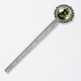 thumbnail image 2 of St. Patrick's Day Vintage Silver Lace-Edged Bookmark: the Gift for Book Lovers and Readers, 2 of 5