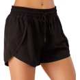 thumbnail image 3 of Pantalones cortos deportivos para correr para mujer Pantalones cortos de yoga para gimnasio atlético de entrenamiento de secado rápido de doble capa $ Pantalones cortos de entrenam, 3 of 5