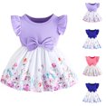 thumbnail image 1 of LOVZFMLL Robe à Manches Longues Extensible pour Filles Robe de Récital Scolaire, 1 of 9