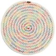 thumbnail image 1 of Hand-Woven Cotton Cord placemat Home Dining Table high Temperature Insulation mat Office Desktop Coaster, 1 of 8