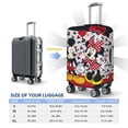 thumbnail image 3 of Anime Cartoon Mickey Mouse (2) Travel Suitcase Protector Elastic Washable Protective Baggage Covers With Concealed Zipper For 29-32 Inch Suitcase - XL, 3 of 6