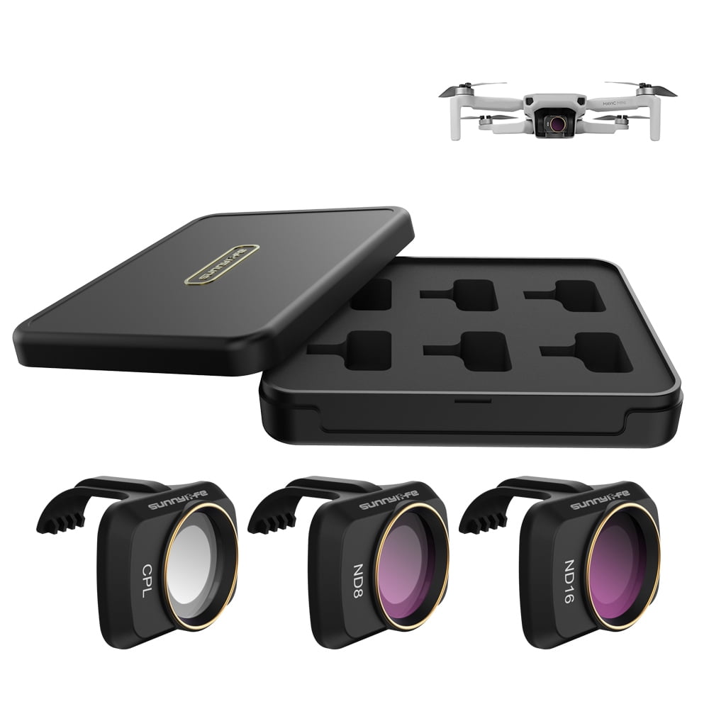 Compatible with Mavic Mini Drone 3pcs Lens Filter Set CPL ND8 ND16