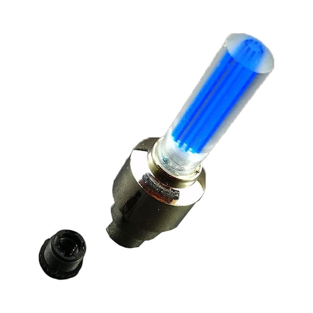 Guardoinrt LED Wheel Line Light Elements Equipment Flash Lamps Bike Decoration Parts Blue Shell Blue light 1Set