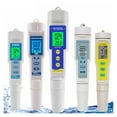thumbnail image 2 of 4 IN 1 TDS PH EC Temp Meter PH Tester Water Quality Testing Temperature Monitor Pen Acid Base Measurement Tools ,Accurate - EC PH TEMP METER_X, 2 of 7