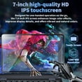 thumbnail image 6 of 7-inch HD mini Touchscreen Laptop, Celeron J4105, 12GB RAM, 512GB SSD, Win 11 Pro, All-Metal Design – Portable Computer for Business & Students, WiFi, USB 3.0, Mini HDMI, TF Card, 6 of 10