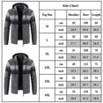 thumbnail image 2 of Mens Casual Hooded Jacket Winter Warm Fleece Coat Outwear, 2 of 2