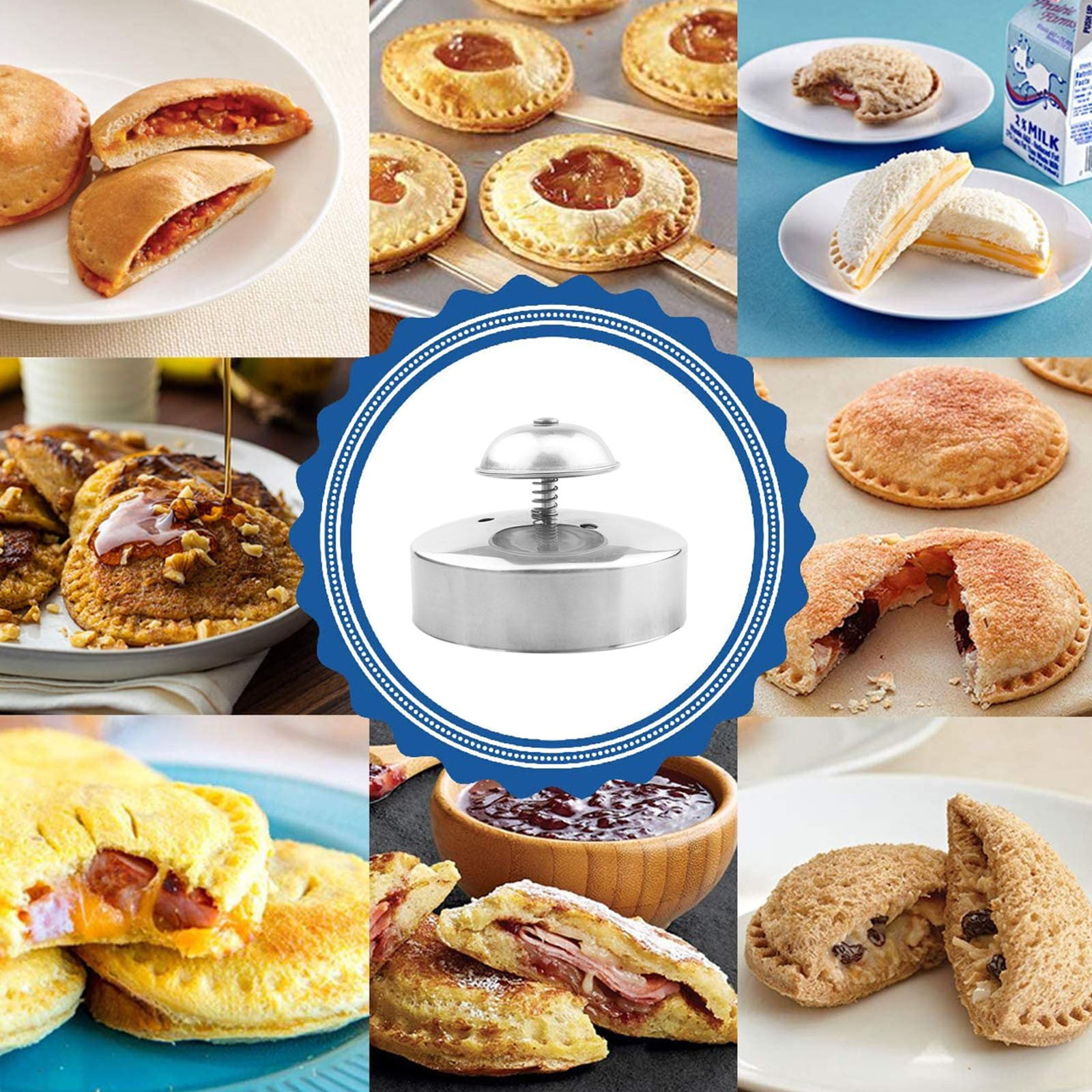 round sandwich press