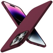 X-level iPhone 14 Pro Max Case Ultra-Thin Slim Fit [Guardian Series] Phone Cases Soft Flexible TPU Matte Finish Coating Light Protective Back Cover for iPhone 14 Pro Max - Winered