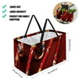 thumbnail image 2 of Christmas Large Capacity Reusable Foldable Oxford Cloth Toy Basket - Beach Bag, Shopping Bags, Laundry Basket, 2 of 7