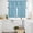 Blue, variant on Light Blue Teal Kitchen Curtains Sets for Windows 24 Inch Length, Retro Botanical Abstract Art Rod Pocket Window Treatments Tier Curtains and Valances Set for Bedroom/Bathroom
