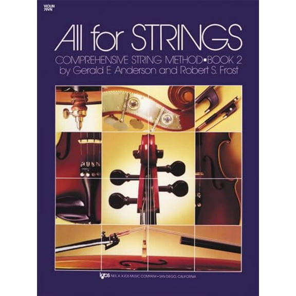 Pre-Owned 79VN - All for Strings Book 2 - Violin (Paperback) 0849732352 9780849732355