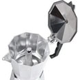 thumbnail image 6 of J&V TEXTILES Stovetop Espresso and Coffee Maker, Moka Pot for Classic Italian and Cuban Caf Brewing, Cafeteria, 9-Cup, 6 of 8