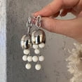 thumbnail image 2 of Súper Hada, pendientes de borlas de Metal con cuentas de lirio del valle francés, pendientes Retro de estilo de vacaciones de alta calidad, 2 of 4