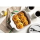 thumbnail image 3 of Plato cuadrado Le Creuset Stoneware Heritage 3L Flame, 3 of 3