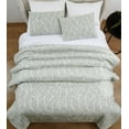 thumbnail image 2 of Better Homes & Gardens Botanical 3-Piece Comforter Set, Green, Full Queen, All Ages, 2 of 11